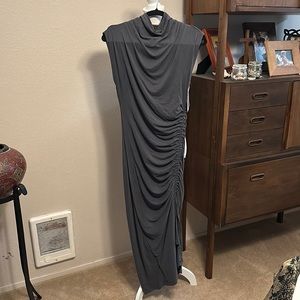 🔥House of Harlow Ruched Side Split Dress